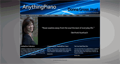 Desktop Screenshot of anythingpiano.com